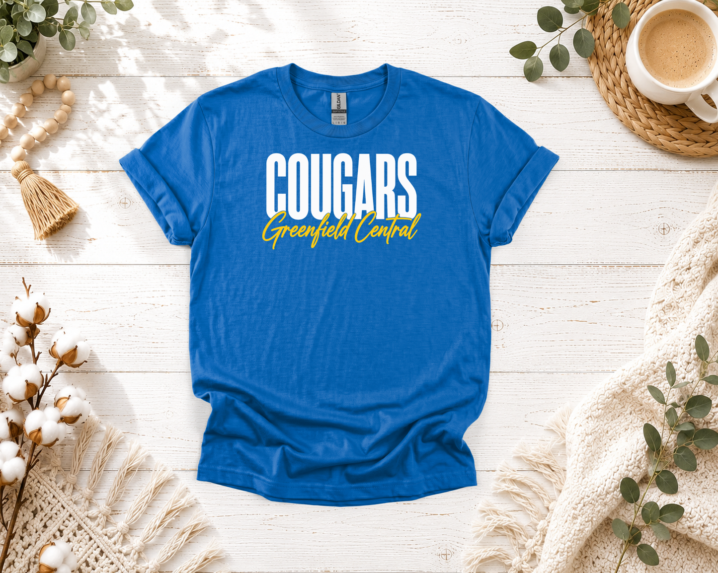 Greenfield Central Cougars Script Design