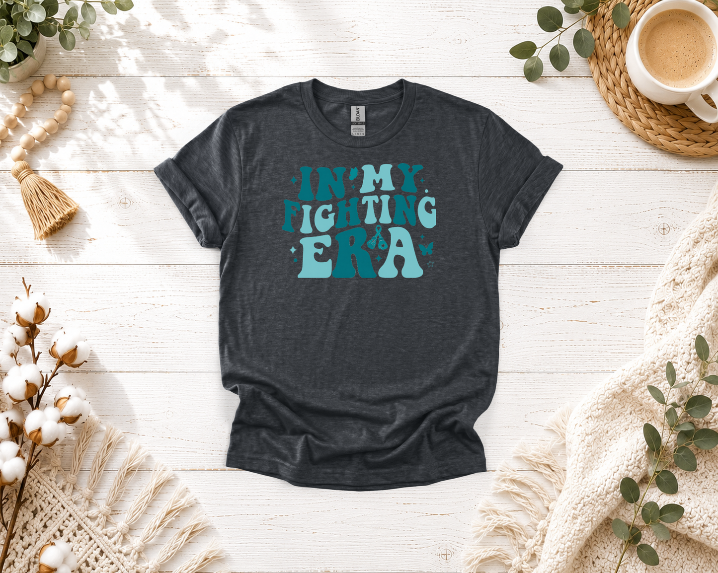 Ovarian Cancer "In My Fighting Era" Design