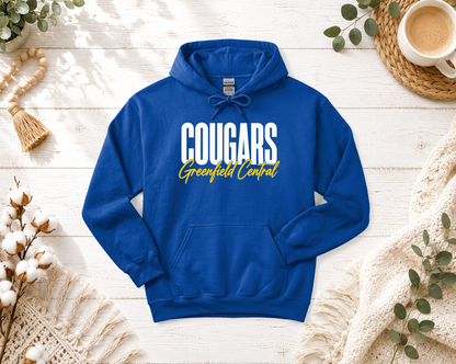 Greenfield Central Cougars Script Design