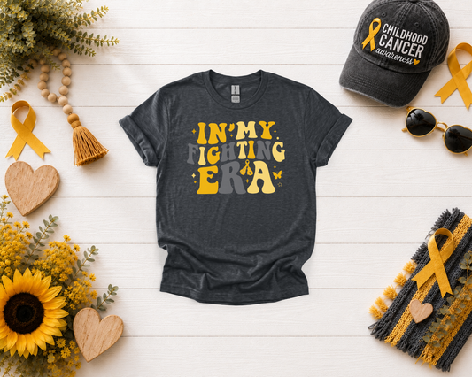 Childhood Cancer "In My Fighting Era" Design