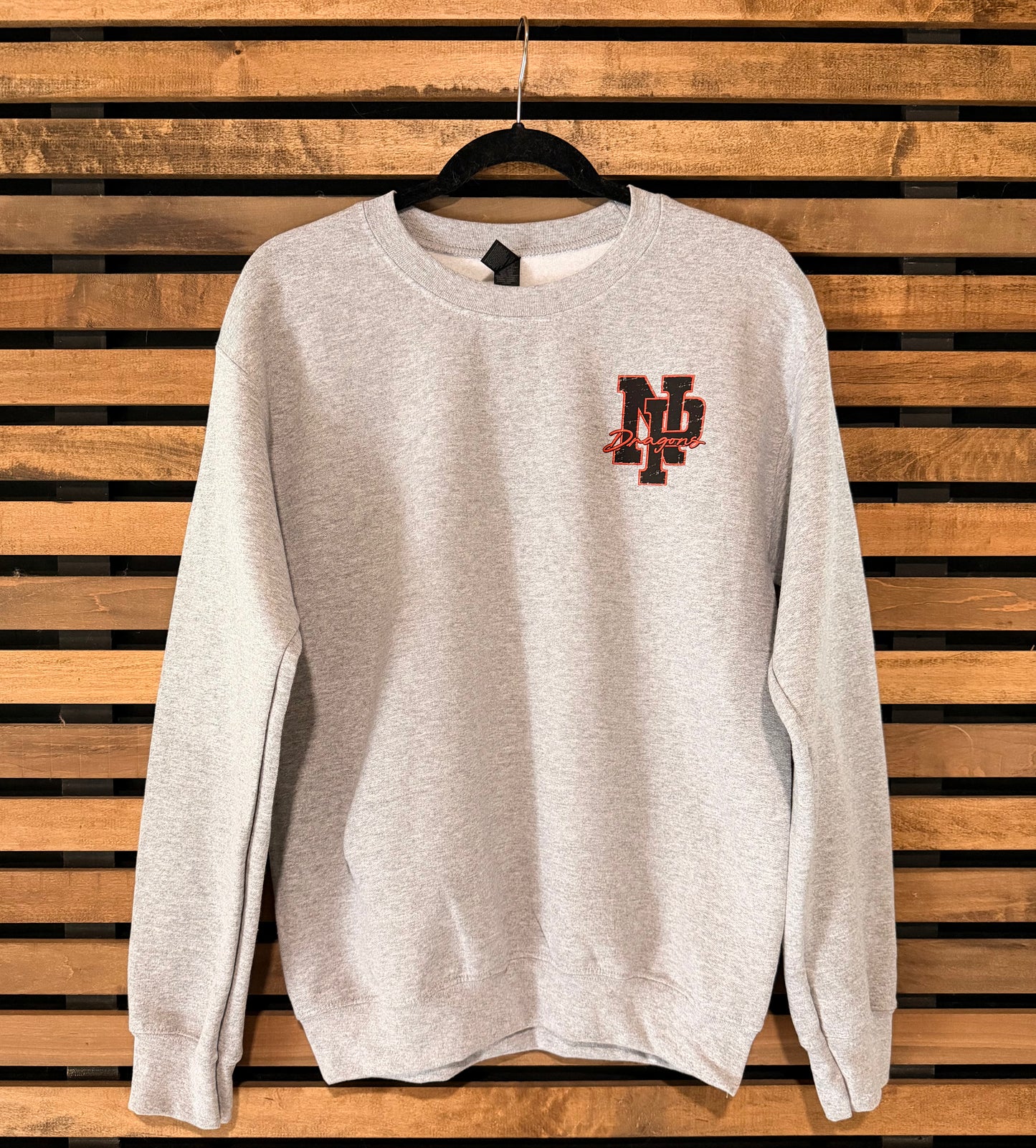 New Palestine Dragons Varsity-Style Crewneck