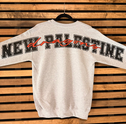 New Palestine Dragons Varsity-Style Crewneck