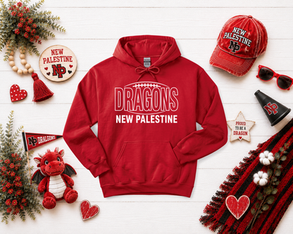 New Palestine Dragons Classic Football Design