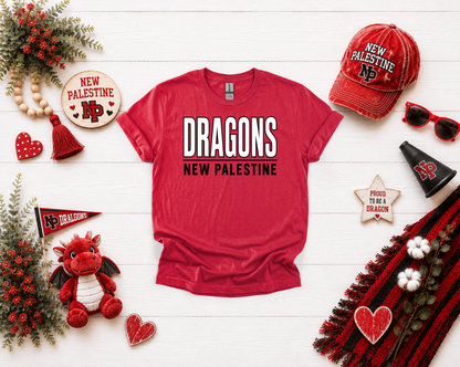 New Palestine Dragons Classic Design