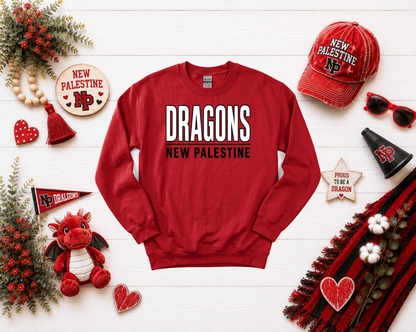 New Palestine Dragons Classic Design