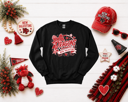 New Palestine Dragons Bow Design