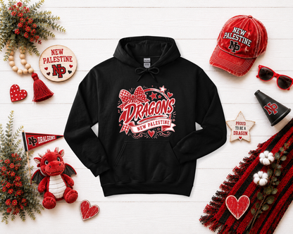 New Palestine Dragons Bow Design