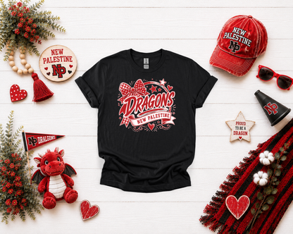 New Palestine Dragons Bow Design