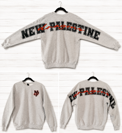 New Palestine Dragons Varsity-Style Crewneck