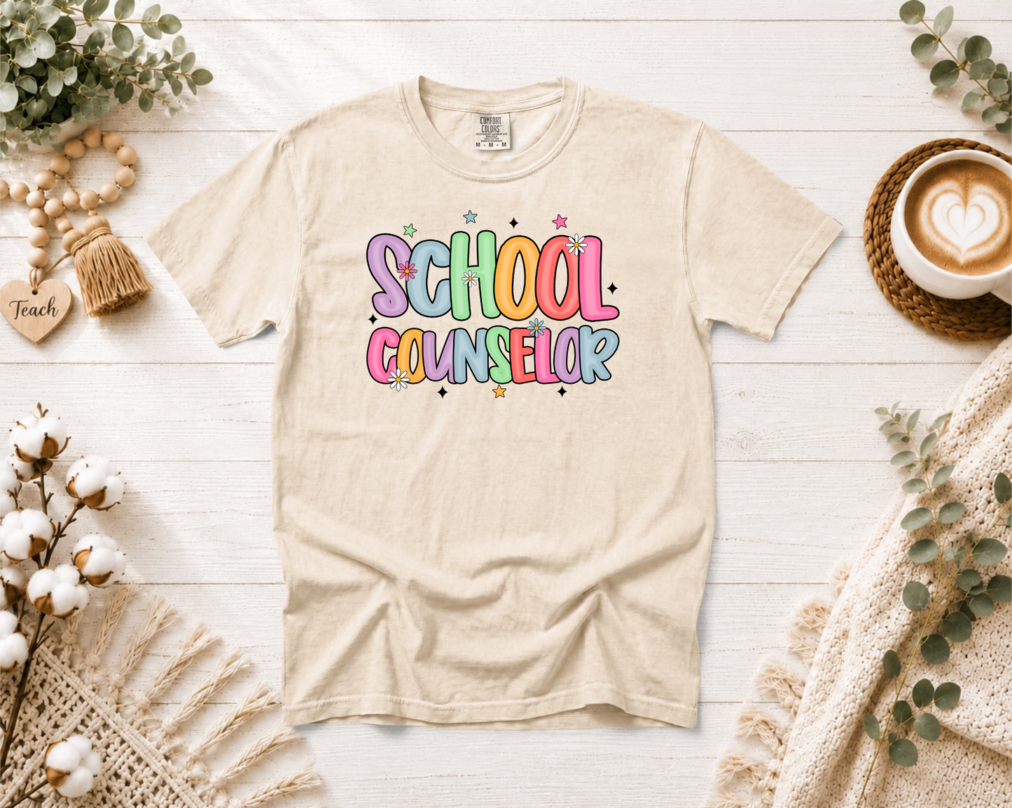 School Counselor Graphic T-Shirt